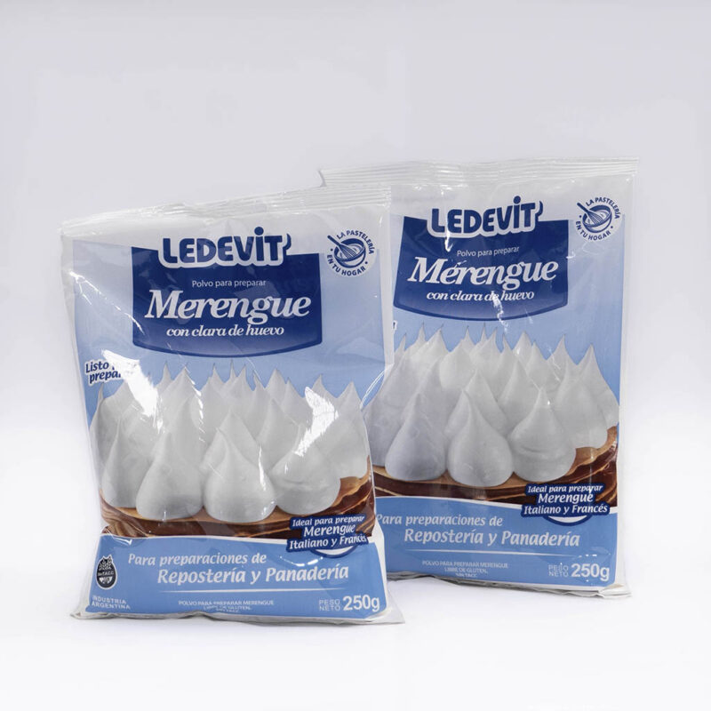 Merengue En Polvo Ledevit X 250 Gr Trigos Del Oeste